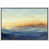 White Floater Framed