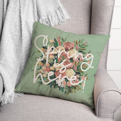 Housse et insert de coussin Spring Is Here