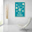  «Snow 2» par Erin Clark, art mural en verre acrylique, 24 po x 36 po-1872206160