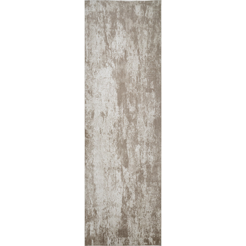 Kalessi Power Loom Abstract Area Rug , Runner 3' x 12'
