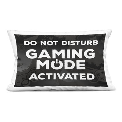 Design de coussin décoratif activé par Gaming Mode par Lux + Me Designs