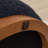 Eloni Round Fabric Upholstered Solid Wood Ottoman-333302355