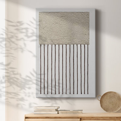 Monolithe II sur toile