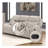 Galya Light Gray Chenille Motion Sofa