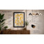 Golden Seashells Coastal - Framed Print-895690006-895689997