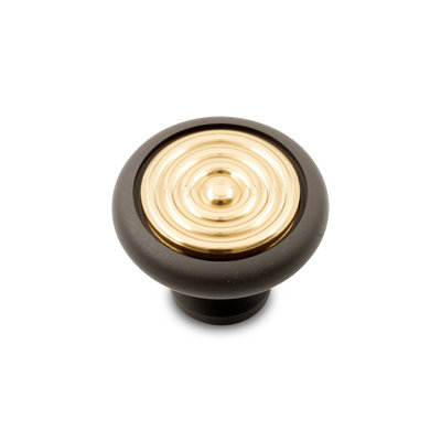 CK Series Two-Tone Riveted Cabinet Knob