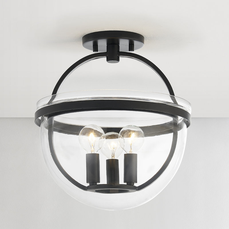 MALLOY 3 LIGHT LANTERN, Aged Iron