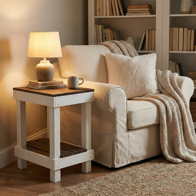 Rustic Coffee and End Table Set