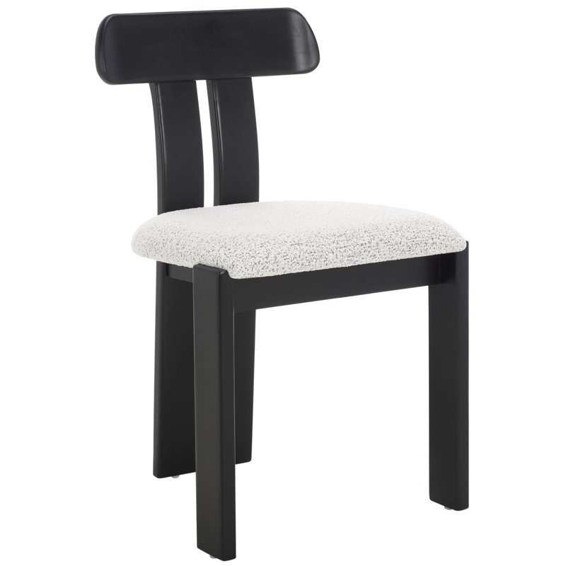 Chaise Keokuk, Blanc/Noir