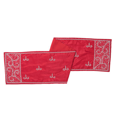 Filigree Scroll Christmas Textile Collection