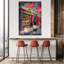 Temple Bar, Dublin, nuit, architecture contemporaine, art mural urbain-129476600