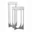 Svelte Martini Table I, Silver-1500142136