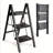 3 - Step Aluminum Lightweight Folding Step Stool-1858837184