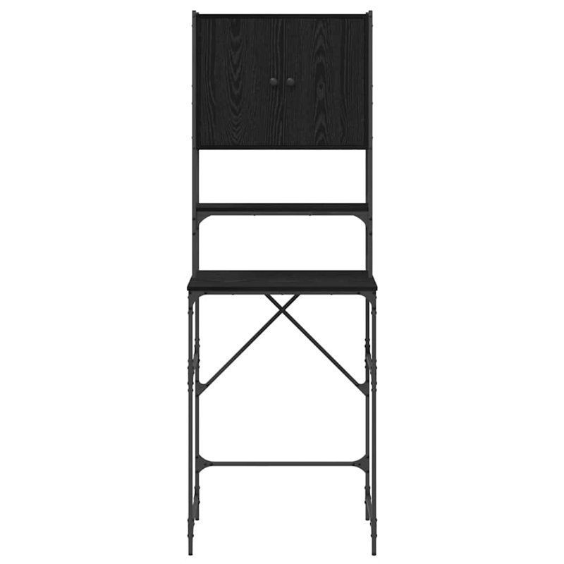 Bathroom Cabinet, Black Oak