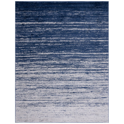 Ayoki Navy/Gray Area Rug