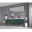 Ensemble de miroir de salle de bain mural 72 po x l 48 po à cadre rectangulaire anti-buée-952605720