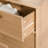 Yarber Groove 3 Drawer Solid Wood Chest-1539599701