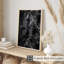 Motif abstrait géométrique noire II-812866468