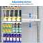 Réfrigérateur commercial pour boissons, 11,6 pieds cubes Pi. Réfrigérateur vertical à boissons