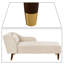 Chaise longue rembourrée en velours Barbanell-1571551177
