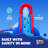 Deluxe 12.46' x 17.05' Inflatable Water Slide with Air Blower
