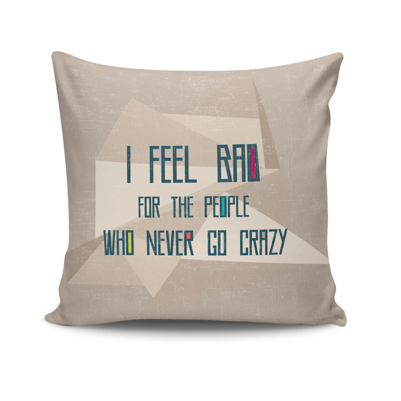 Housse de coussin en polyester Engilbert