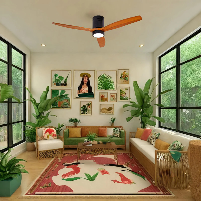 Airys 52'' Ceiling Fan with LED Lights