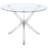 Isolde Chrome 41-inch Dining Table