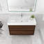 Base de meuble-lavabo mural 42 po Moreno avec plateau en acrylique renforcé Moreno-1918735221