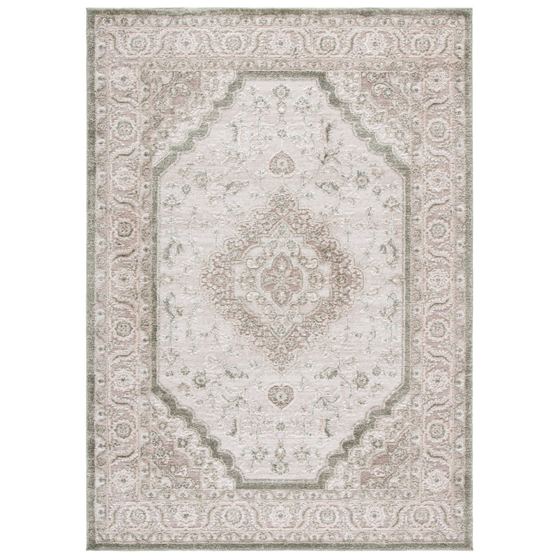 Lunara Power Loom Polyester; Jute/Sisal; Polypropylene Plastic Oriental Indoor Rug, 8'-0" x 10'-0" Rectangle