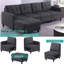 Canapé modulaire avec repose-pieds Kentrell-558807123-542131585
