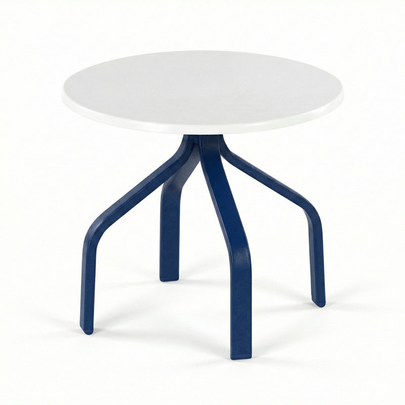 18" Round Side Table, Midnight