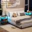 39cm W LED Bedside Tables Set of 2 with Drawer, AC Outlets and USB Ports-284096328