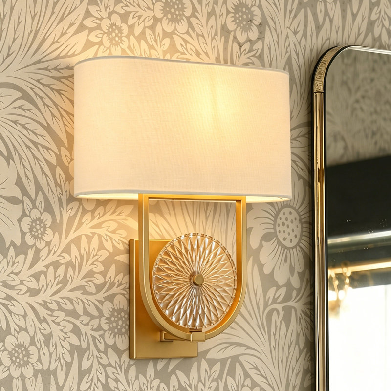 Luminaires muraux modernes avec abat-jour en tissu Modern Mariner