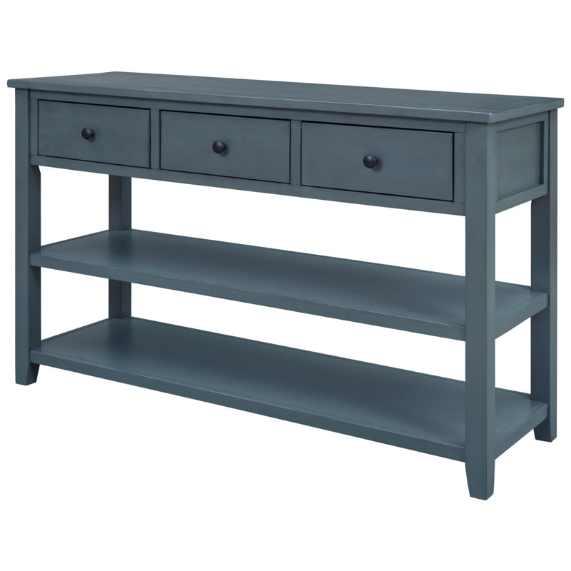 50'' Console Table, Navy