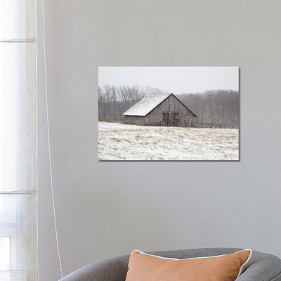 First Snow 1 Piece Wrapped Canvas Wall Art