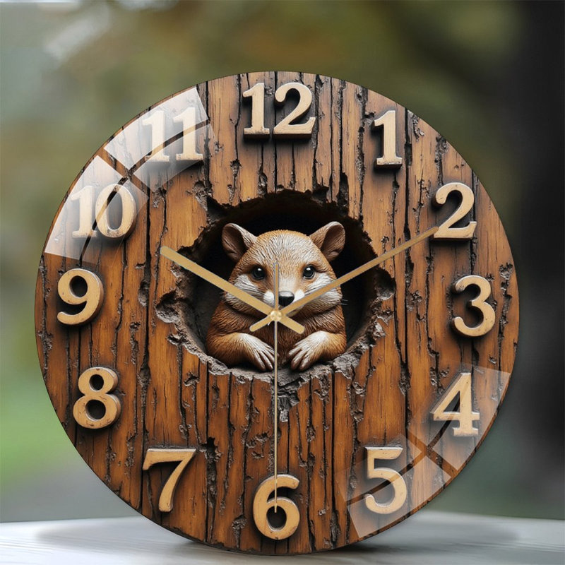 Horloge murale 12 po