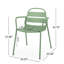 Ensemble bistro Terra Nova - vert foncé mat-1284498419