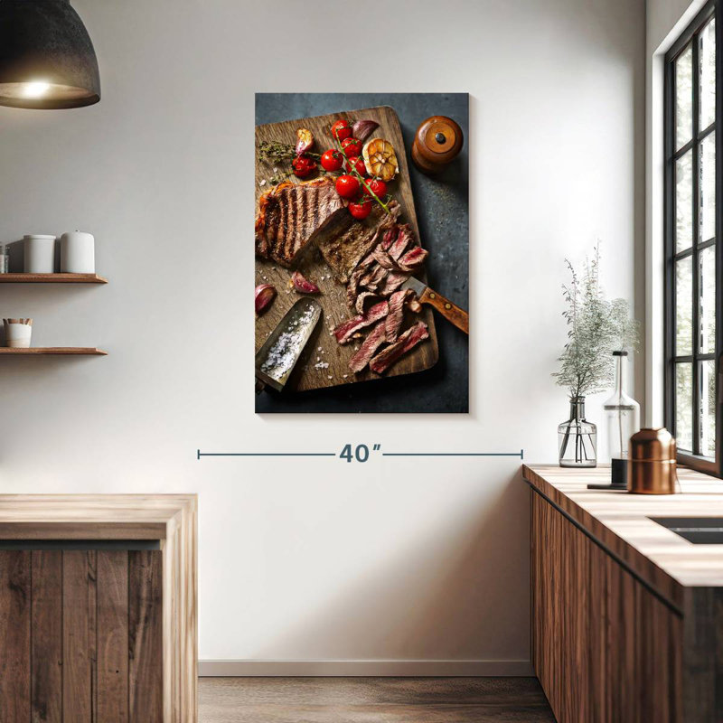 Yarlin Sliced Grilled Steak, 39" H x 26" W