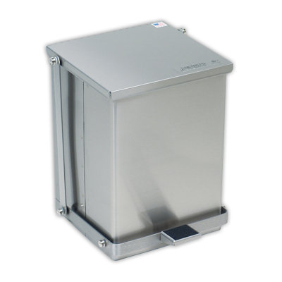 Steel Step On Kitchen Trash Can