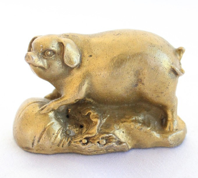 Figurine de cochon Archuleta