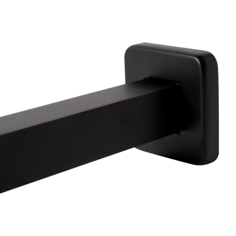 Shower Arm, Black Matte