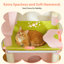 Grand arbre à chat, tour à chat pour grands chats, maisonnette pour chat avec poteaux à griffer et tampons recouverts de sisal, 2 perchoirs rembourrés, double condo et panier pour chats d'intérieur-833161969-811609753