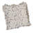 Square Floral Cotton Blend Pillow, Blue