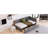 No Box Spring Required Upholstered Daybed, Twin Size, 2 Storage, Linen, Gray Linen Fabric Twin, Storage Drawers, Bed-1702316030