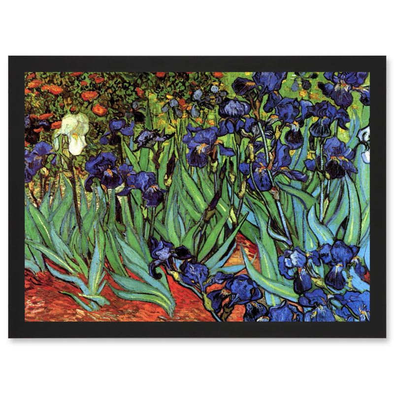 Irises by Vincent Van Gogh - Single Picture Frame Painting