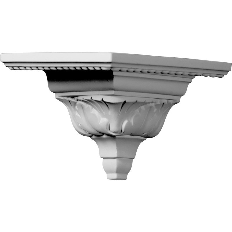 Endurathane Outside Corner Moulding (matches moulding MLD06X05X08TI), 5 1/8"P x 6 7/8"H, Factory Primed