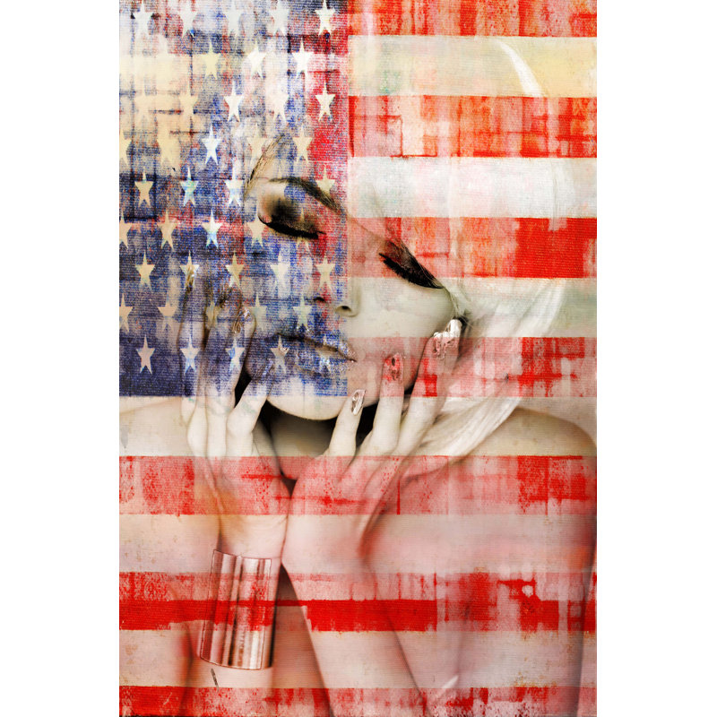 No Frame Print on Canvas, 152cm H x 101cm W x 5cm D