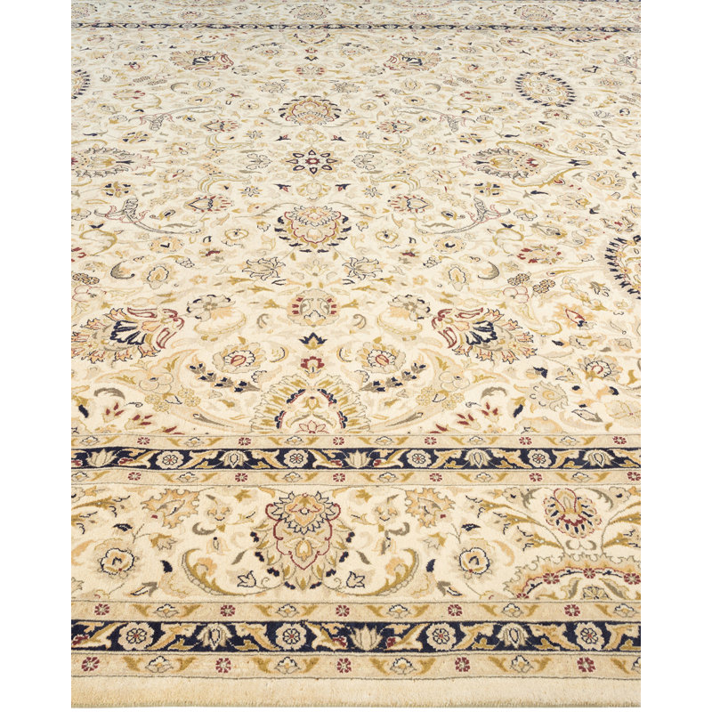 Classic One-of-a-Kind 9' 1" X 12' 1" Hand Knotted Area Rug