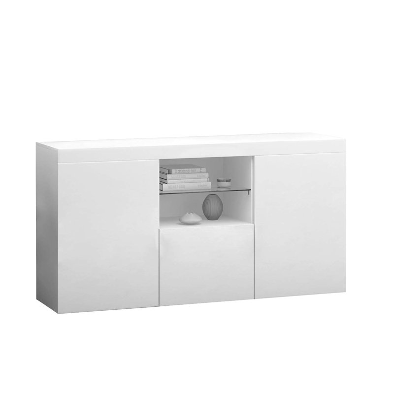Fayeth 135Cm Wide Sideboard, White